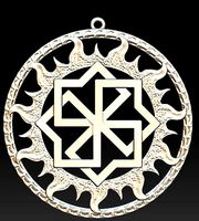 slavic valkyrie pendant