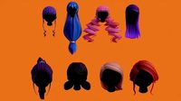Woman Hair Collection