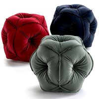 Rolf Benz 953 Fabric Stool 3d model