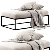 Millie Ottoman By Pottery Barn