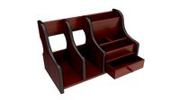 Wooden Desk Organizer 02