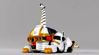 Beast Knight God King Brachion 3D Model