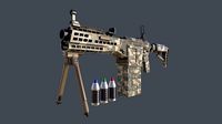 Automatic Grenade Launcher Savan Caliber 32mm Pixel