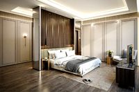 Masculine Modern Contemporer Bedroom