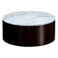 Infinity Large Round Coffee Table by Girogiocollection