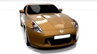 NISSAN 370Z COUPE LOWPOLY