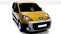 PEUGEOT PARTNER 2009 LOWPOLY