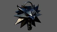 The Witcher Medallion - Wolf School