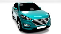 HYUNDAI TUCSON 2019 LOWPOLY