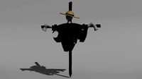 Scarecrow 3d Model