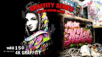 150 GRAFFITY SERIES 4K RGB ALBEDO MAPS VOL -