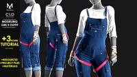 Girls Outfit 14 - Marvelous - CLO Project file - Video Tutorial