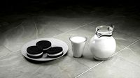 Oreo and milk