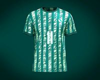 Soccer Green Print Jersey Player-11
