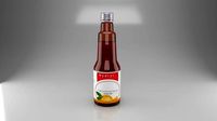 syrup bottle Low-poly 3D model