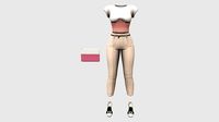 Stylish Beige Summer Outfit Tshirt Capri Pants Purse Heels