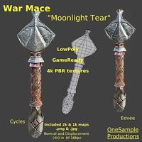 War Mace SoulSiphon Game Ready