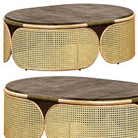 LOOP COCKTAIL TABLE by bakerfurniture