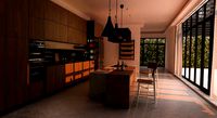 Kitchen model