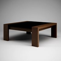CGAxis Wooden Table 27 3D Model