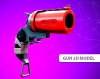 Gun 3d model