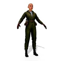 Asian Female Worker