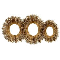 designer wall round rafia hanging decor