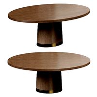 CLASSIC OVAL DINING TABLE by bakerfurniture