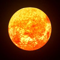 Animated Sun Model 3D Model