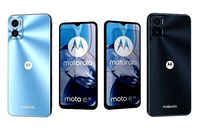 Motorola Moto E22 Black And Blue
