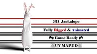 Mythical Rabbit Jackalope