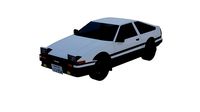 TOYOTA AE86 Trueno