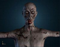 3D Zombie model