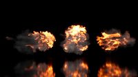 3D Muzzle Flash Animations High Resolution