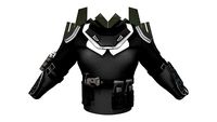 Sci-fi Cyborg Ranger Warrior Top With Guns Ammunition