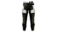 Sci-fi Cyborg Ranger Pants With Ammunition Belt