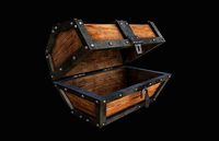 Chest  Low-poly 3D model