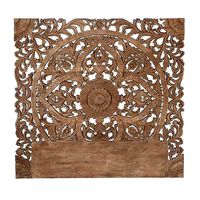 wood carved manadala 3d model for cncrouter tete de lit manguier