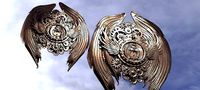 Angel Clockwork Wall Art 2 versions