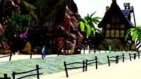 GameReady Island Scene Animated Characters Camera Lighting Setup