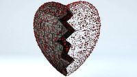Sci-Fi Shapes The Broken Heart