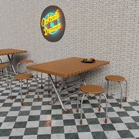 Fastfood table set