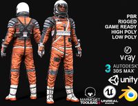 CS04 Space Suit LITE VERSION 2