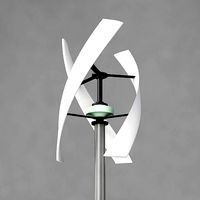 Small Vertical Axis Wind Turbine VAWT Darrieus Helix