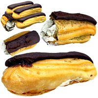 Eclair in Chocolate Glaze