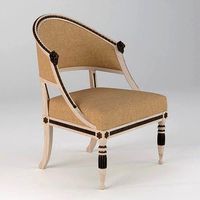 Pair of Swedish Gustavian Neoclassical Tub Chairs