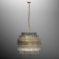 GAETANO SCIOLARI LIGHTOLIER CHANDELIER