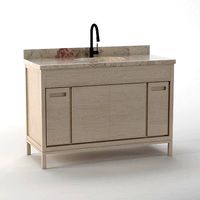 Becker Teak Vanity for Undermount Sink