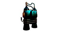 Jetpack E10 Blue Bronze - SciFi Character Design