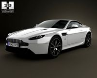 Aston Martin V8 Vantage 2012 3D Model